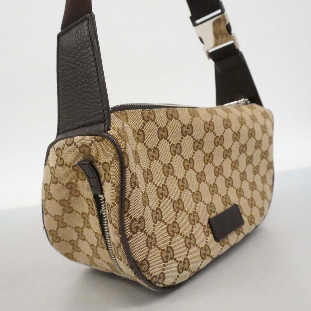 GUCCI Brown Canvas Fanny Pack - Picture 2 of 11